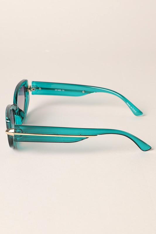 ROUND CAT EYE SUNGLASSES