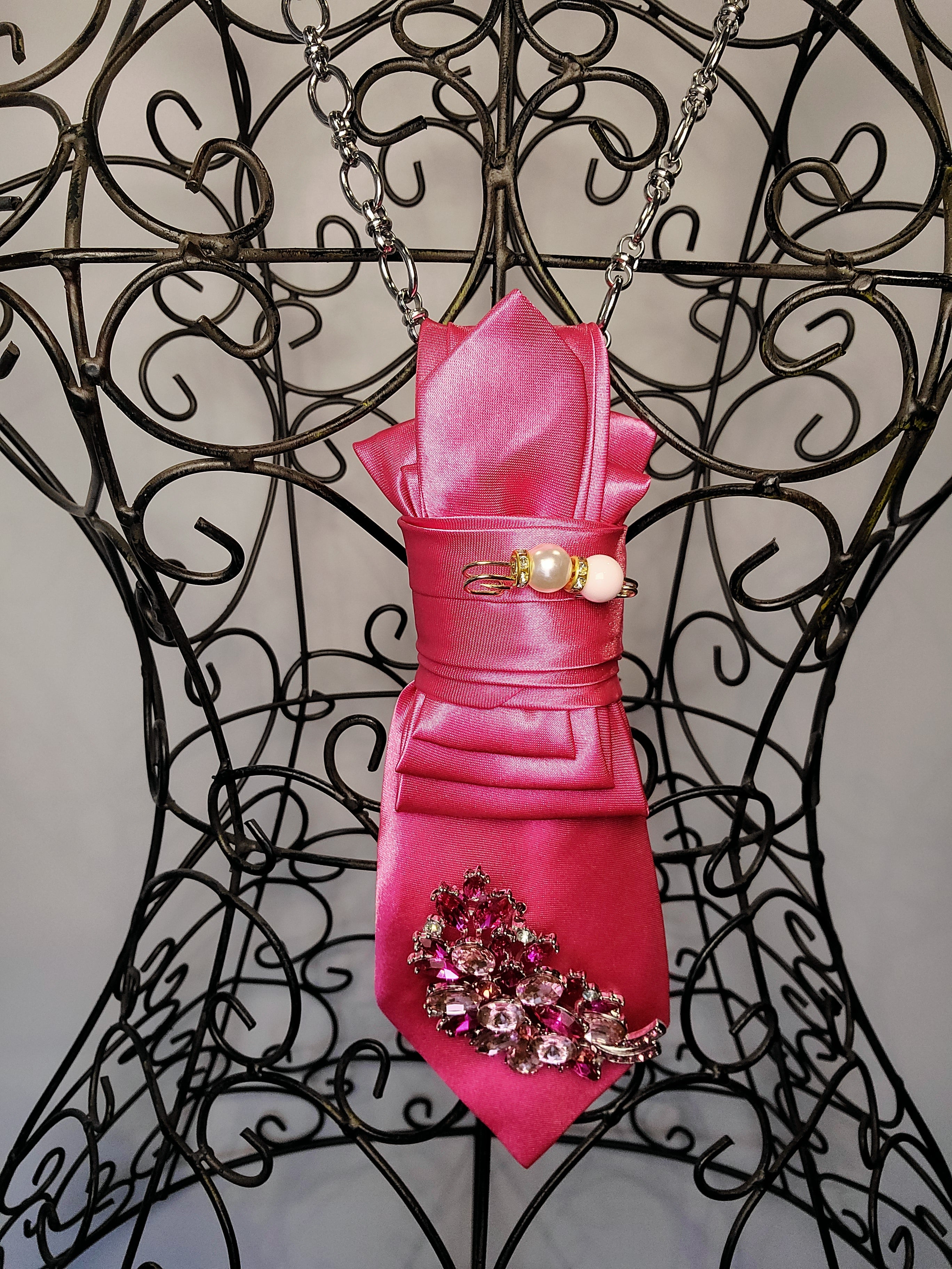 Reborn Ties, Breast Cancer Awareness, Item # M023-B7